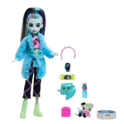 Monster High Creepover Party divatbaba – Frankie Stein