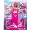 Barbie Dreamtopia - Átváltozó sellő baba
