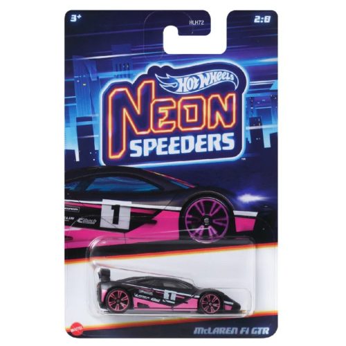 Hot Wheels Neon kisautó 2:8 - McLarren F1 GTR