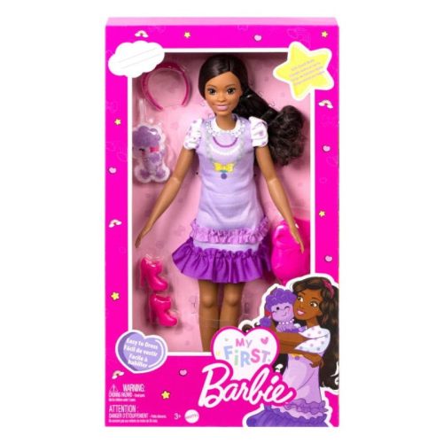 Első Barbie babám - Sötétbarna hajú Barbie baba