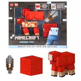 Minecraft Diamond Level játékfigura – Birka figura