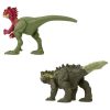 Jurassic World veszély csomag - Eoraptor vs Stegouros dinó figurák