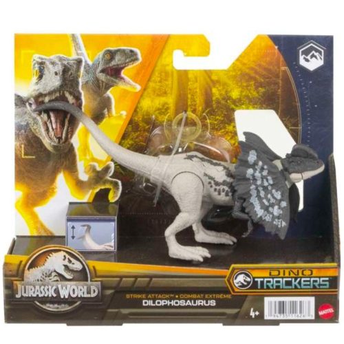 Jurassic World Támadó dinó figura - Dilophosaurus