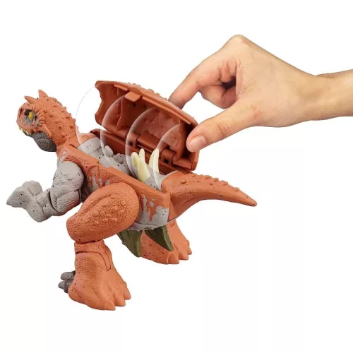 Jurassic World Fierce Changers átalakítható játékfigura – Carnotaurus és Stegosaurus