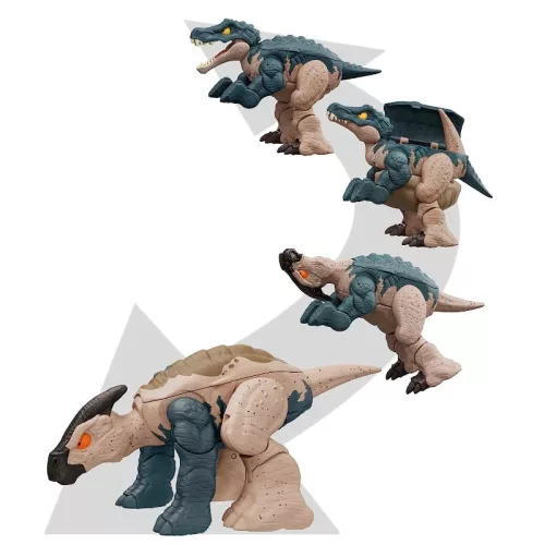 Jurassic World Fierce Changers – Baryonyx és Parasaurolophus átalakítható játékfigura