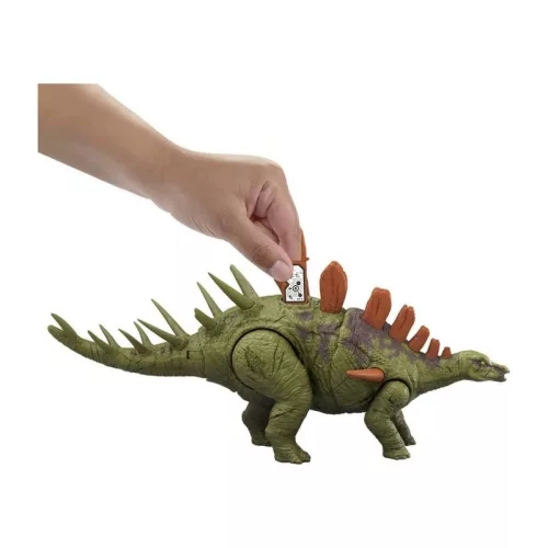 Jurassic World Káoszelmélet Támadó dinó hanggal játékfigura – Kentrosaurus dinoszaurusz figura