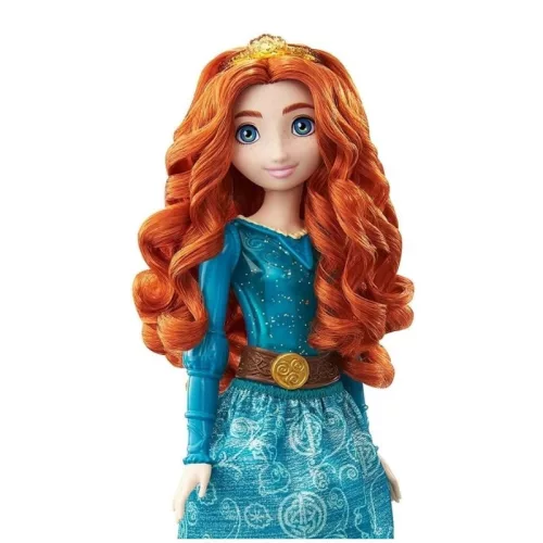 Disney Hercegnők - Csillogó hercegnő játékbaba – Merida