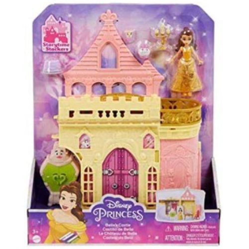 Disney Hercegnők - Mini Belle hercegnő palotája játékszett