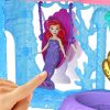 Disney Hercegnők - Ariel dupla palotája mini hercegnővel játékszett