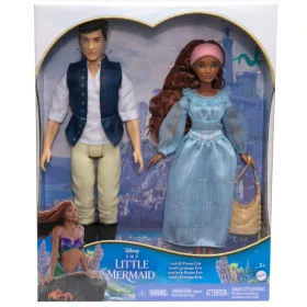 Disney A kis hableány Ariel és Erik herceg baba játékszett