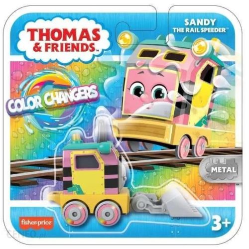 Thomas és barátai színváltós kis mozdony - Sandy játékvonat