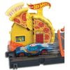 Hot Wheels Kezdőpálya - Speedy Pizza pick-up pizzázó kisautóval