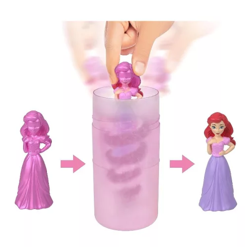 Disney Hercegnők Color Reveal meglepetés mini baba – 2. sorozat