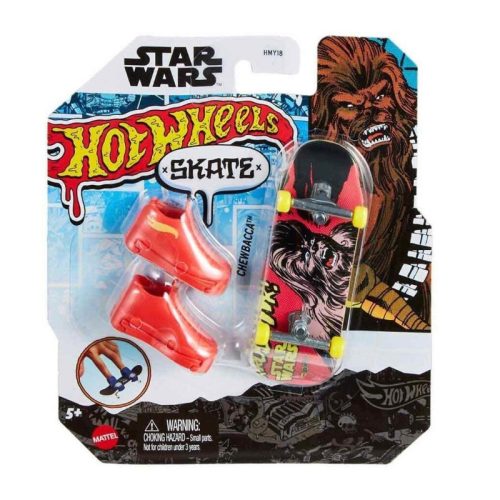 Hot Wheels Tematikus fingerboard cipővel - Star Wars Chewbacca