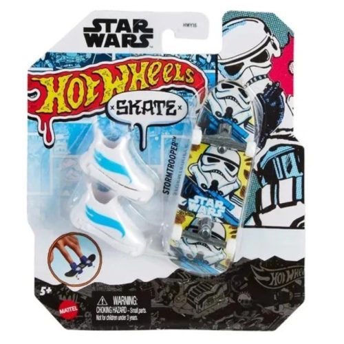 Hot Wheels Tematikus fingerboard cipővel - Star Wars Stormtrooper