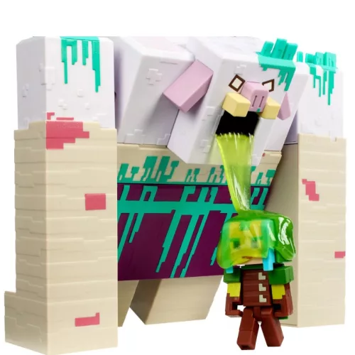 Minecraft Legends játékszett Slime-mal