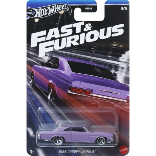 Hot Wheels 3/5 Fast and Furious - 1966 Chevy Impala kisautó