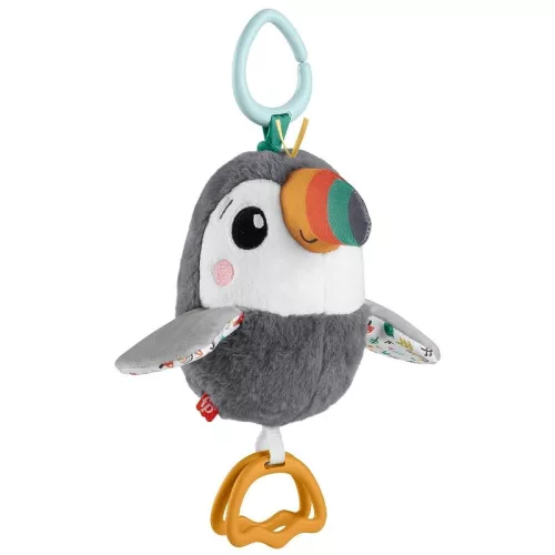 Fisher-Price Kedves repkedő tukán plüss bébijáték