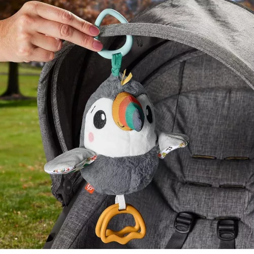 Fisher-Price Kedves repkedő tukán plüss bébijáték