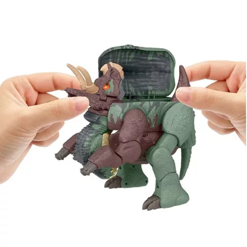 Jurassic World Fierce Changers Giganotosaurus és Nasutoceratops átalakítható játékfigura