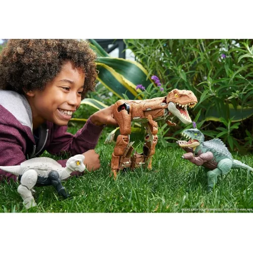 Jurassic World Fierce Changers Indoraptor és Brachiosaurus átalakítható játékfigura