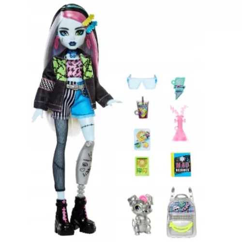 Monster High divatbaba – Frankie Stein és Watzie
