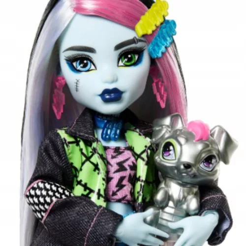 Monster High divatbaba – Frankie Stein és Watzie