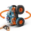 Hot Wheels Monster Trucks távirányítós átalakítható Rhinomite autó