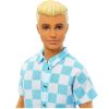 Barbie - Szőke Ken baba úszónadrággal és strandkiegészítőkkel
