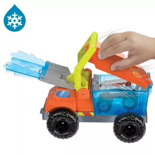 Hot Wheels Monster Trucks Arena Smashers kisautó – 5 Alarm Color Shifters színváltós mentési művelet (1:64)