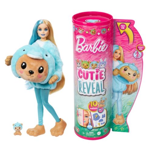 Barbie Cutie Reveal Meglepetés baba - Delfinke