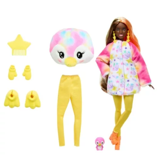 Barbie Cutie Reveal meglepetés divatbaba – Pingvin (7. sorozat)