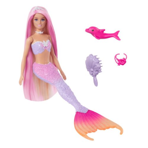 Barbie színváltós sellő játékbaba