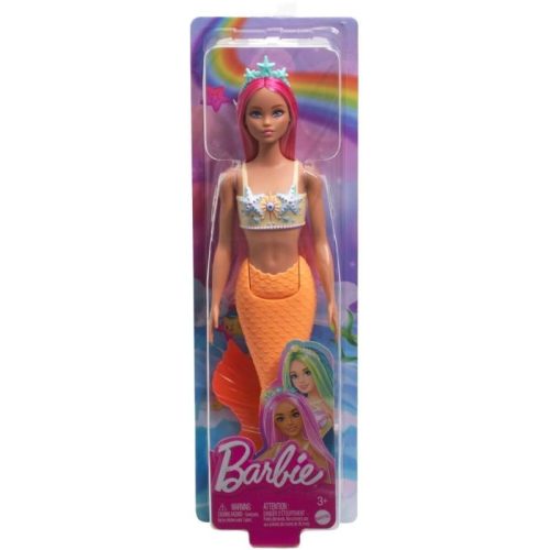 Barbie Dreamtopia Pasztellnarancs sellőbaba