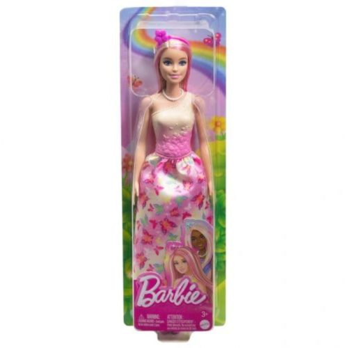 Barbie Dreamtopia Rózsaszín hajú hercegnő baba