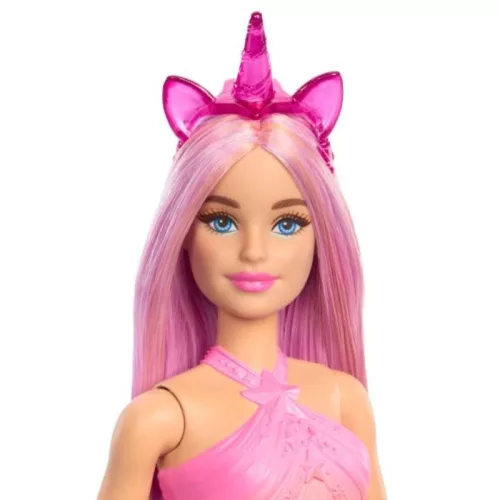 Barbie Dreamtopia rózsaszín hajú unikornis játékbaba