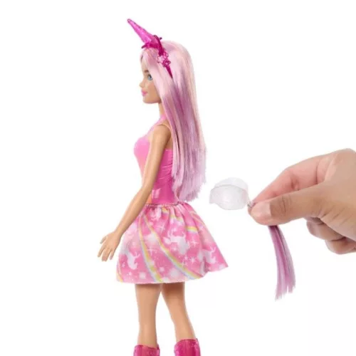 Barbie Dreamtopia rózsaszín hajú unikornis játékbaba