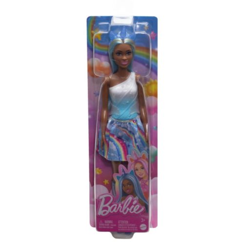 Barbie Dreamtopia - Kék hajú unikornis baba