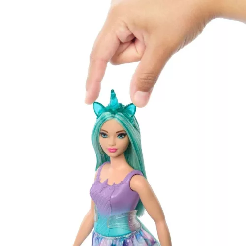 Barbie Dreamtopia türkiz hajú unikornis játékbaba