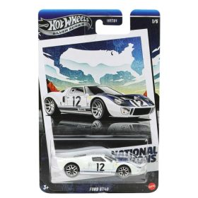 Hot Wheels Vintage Silver Series National Icons kisautó – Ford GT40 (1:64)