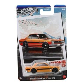 Hot Wheels Vintage Silver Series National Icons kisautó 4/5 – 1971 Nissan Skyline HT 2000 GT-R (1:64)