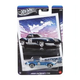 Hot Wheels Vintage Silver Series National Icons kisautó 2/5 – Jaguar Lightweight E-type (1:64)