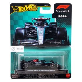 Hot Wheels Premium F1 2024 fém kisautó – Mercedes-AMG Petronas Formula One Team (44)