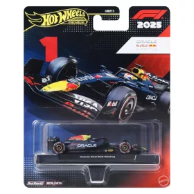 Hot Wheels Premium Oracle Red Bull Racing F1 kisautó – Max Verstappen #1 – 1:64