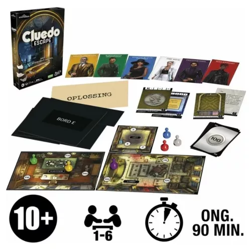 Cluedo szabadulós játék – Az éjfél hotel