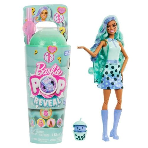 Barbie Slime Reveal Bubi-Buli - Illatos baba (zöld)