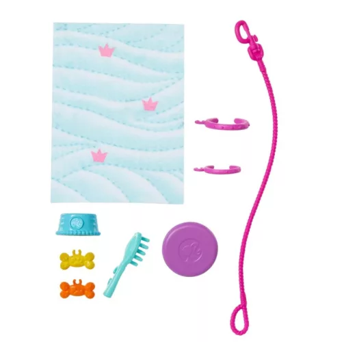 Barbie Gondoskodás játékszett – Kerekesszékes kutyussal