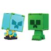 Minecraft 2 az 1-ben Flippin Figs átalakítható figura - Creeper és Feltöltött Creeper