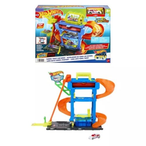 Hot Wheels City – Autómosó színváltós kisautóval