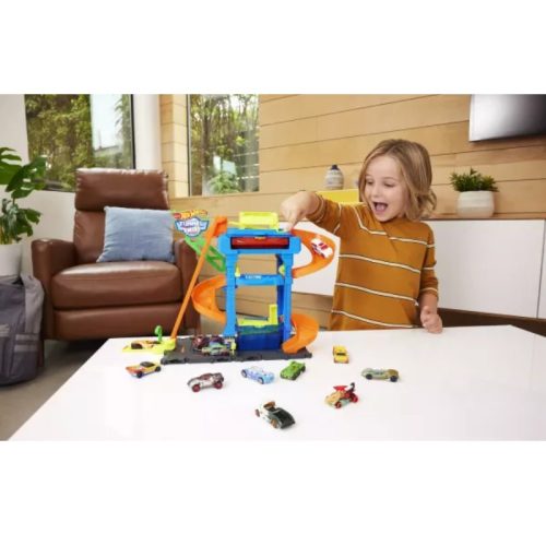 Hot Wheels City – Autómosó színváltós kisautóval